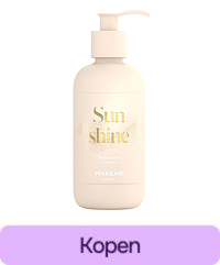 MAKEAR Sunshine hand- en bodylotion met gouden mica